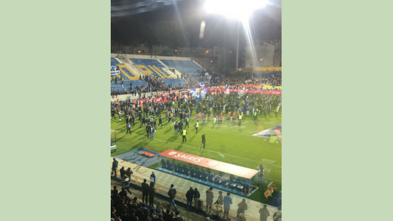 Stadium Evacuated In Portugal After Cracks Found In Stands