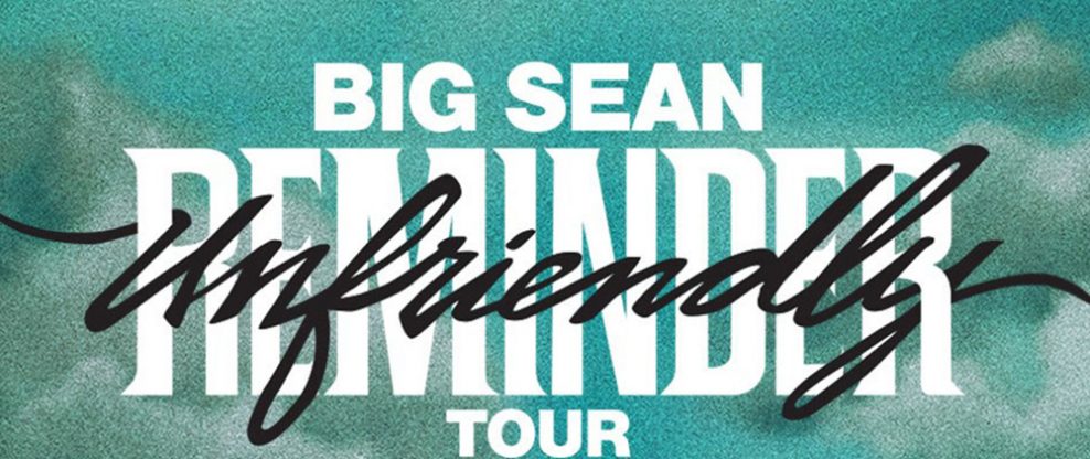 Big Sean Announces North American Run