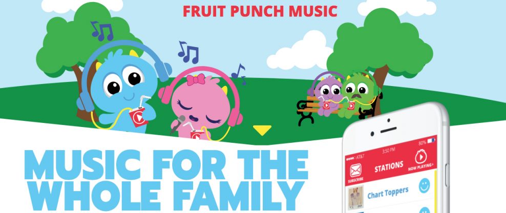 Announcing Fruit Punch Music – It’s Basically Spotify For Kids