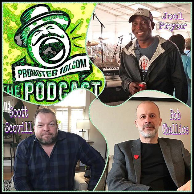 Episode #83: Coda's Rob Challice, MooTV's Scott Scovill, Stage Manager Joel Pryor