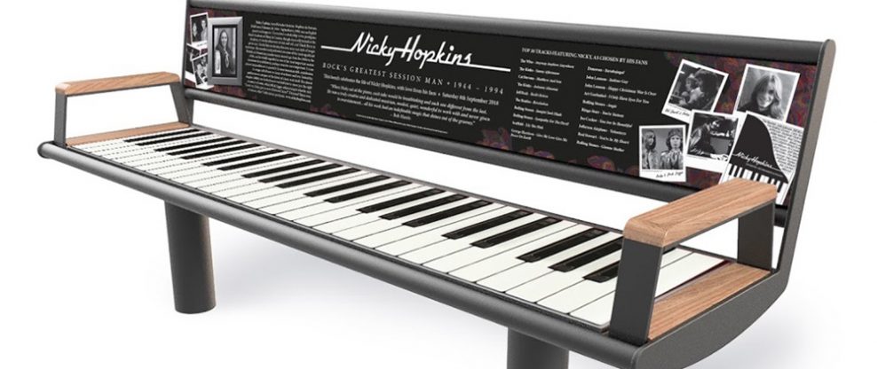 Legendary Session Player Nicky Hopkins To Be Memorialized With A Park Bench