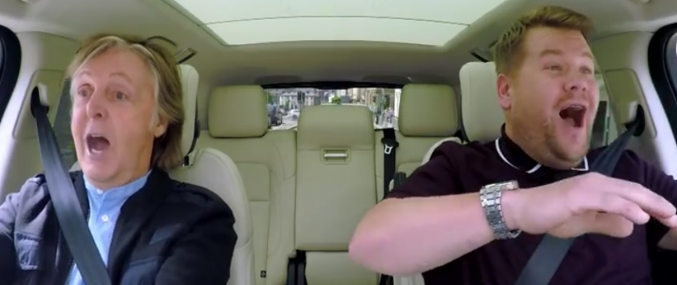 It's Happening! Sir Paul McCartney To Feature On This Week's Episode Of Carpool Karaoke With James Cordon