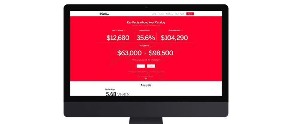 Royalty Exchange Announces Free Catalog Estimator App