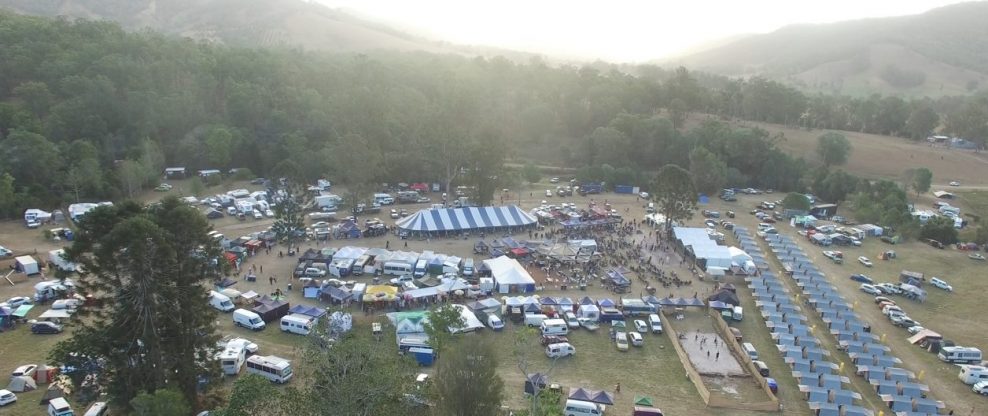 Skydiver Hits Tree At Queensland Blues Fest