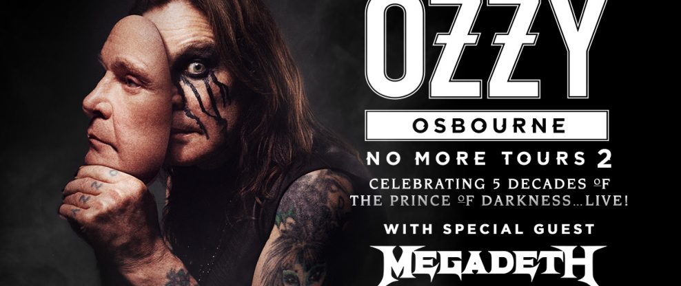 Ozzy Osbourne Announces Additional Dates On North American “No More Tours 2” + Megadeath Revealed As Special Guest