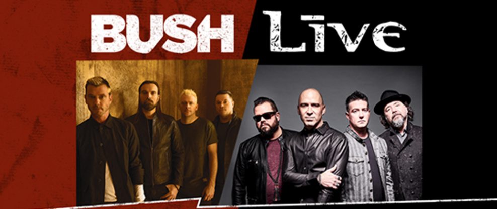 +LIVE+ And BUSH Celebrate 25th Anniversary Of Iconic Albums 'Throwing Copper' And 'Sixteen Stone' With Co-Headline Tour