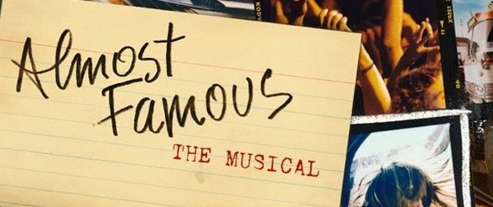 Almost Famous Musical To Premiere This Fall