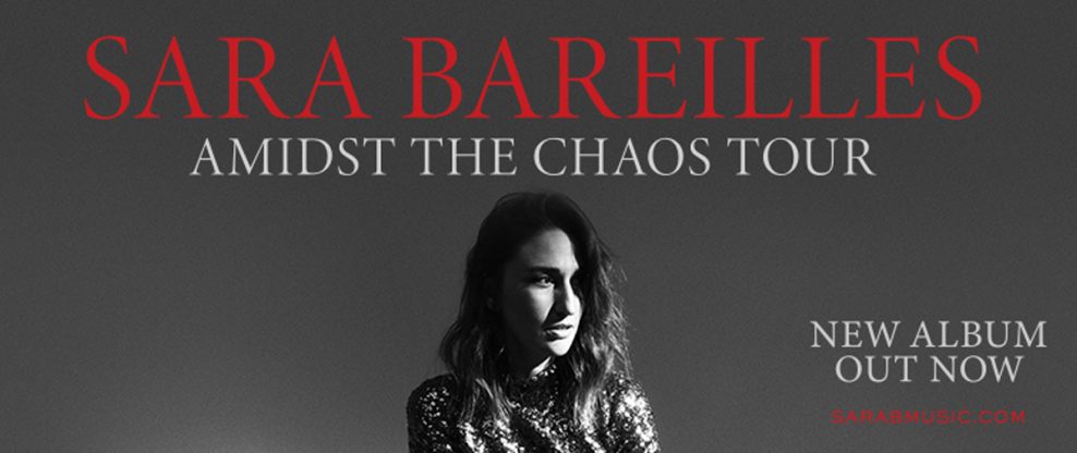 Sara Bareilles Announces Much Anticipated Amidst The Chaos Tour