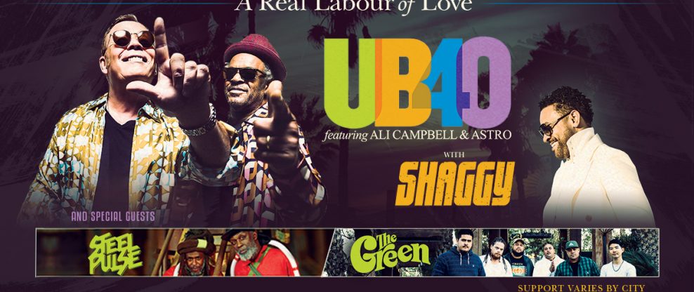 UB40 Announces 40th Anniversary Tour