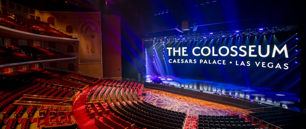 The Colosseum at Caesars Palace